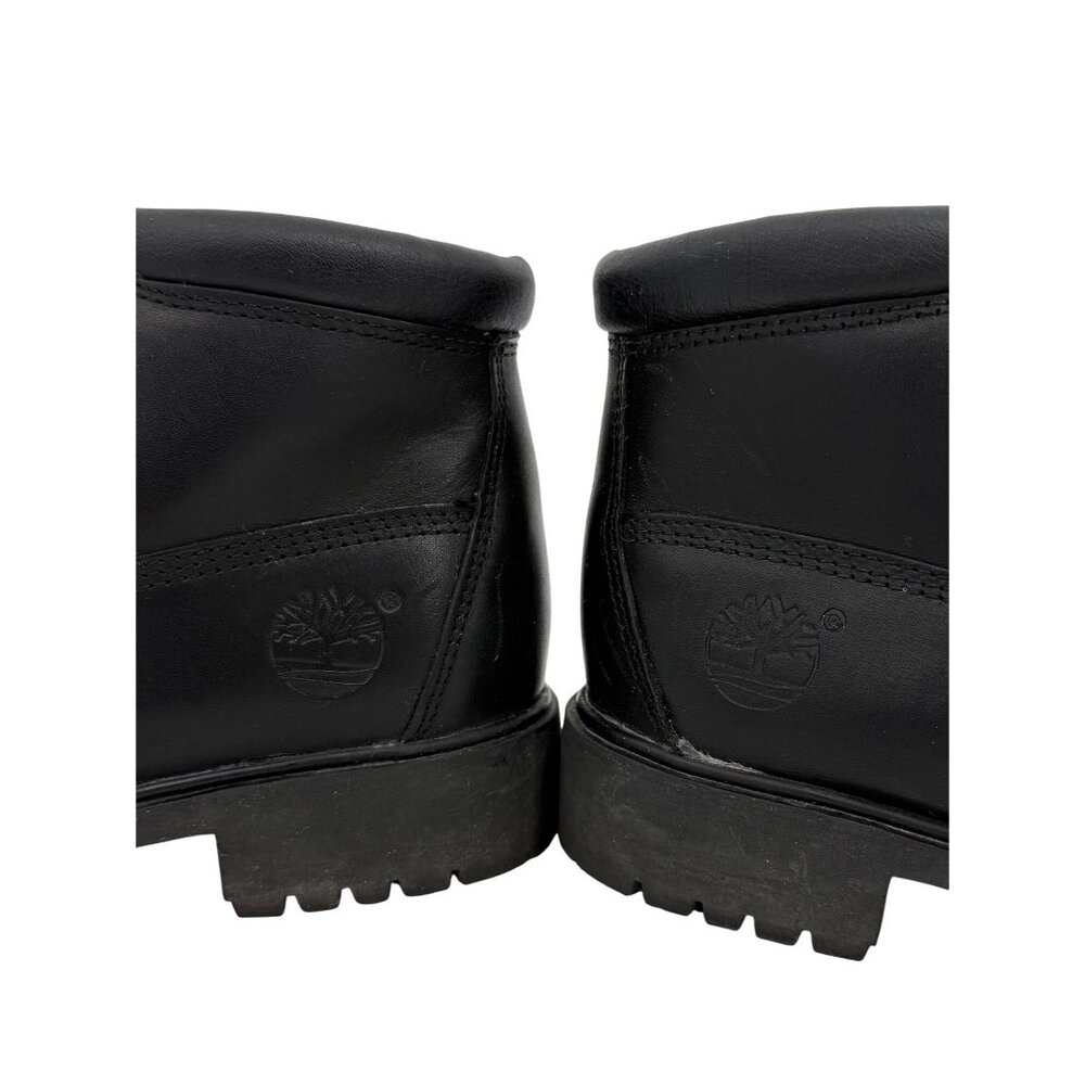 Timberland Nellie Black Leather Chukka Boot • Waterproof Streetwear Urban Grunge - Picture 11 of 16